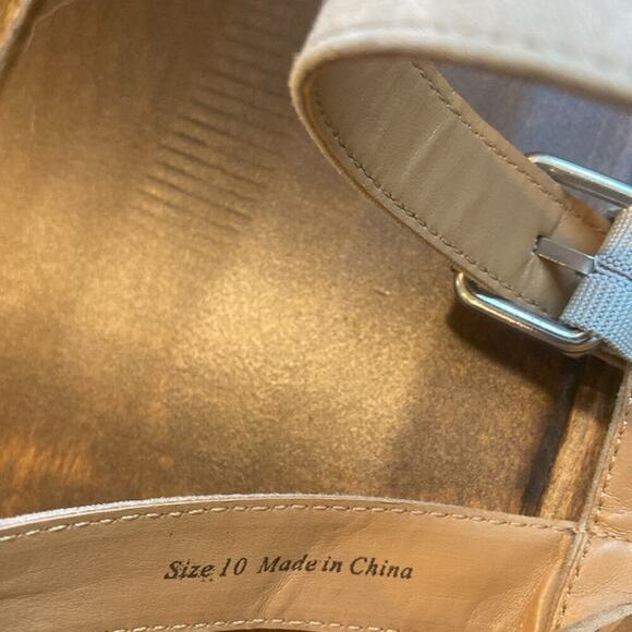 Dolce Vita gray suede 4.5” wedges, size 10 - Picture 7 of 8